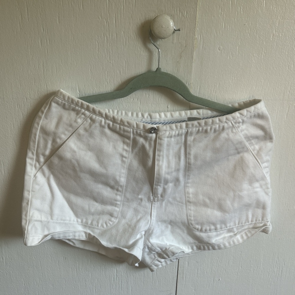 Tommy Hilfiger High Waist White Shorts